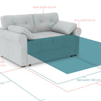 Delanie Two-Seater Sofa Bed