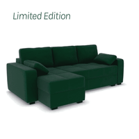 George Corner Sofa Bed - LHF