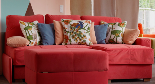 Complementary Storage ottoman