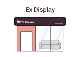 Ex Display - Ashley Corner Sofa Bed - LHF-Micro Cloth Foxy (SHUB800)